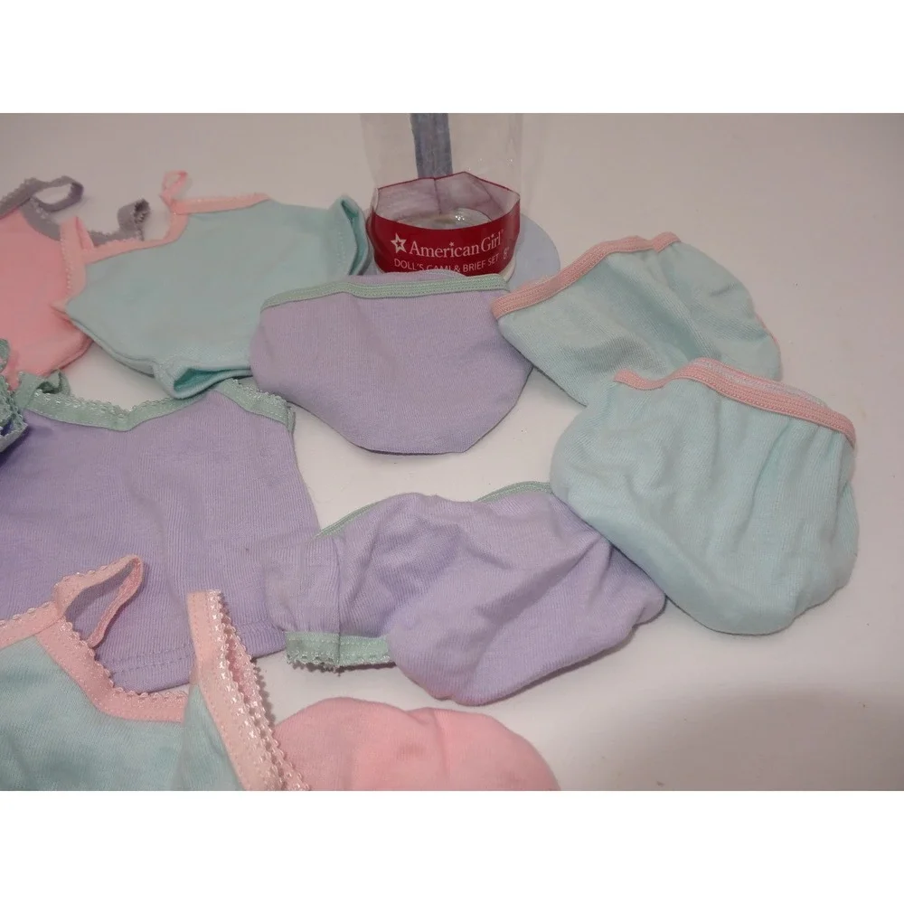 American Girl Doll‎ Tank & Brief Underwear Cami Camisole Set 10pc 18